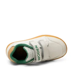 Kids Woden Billie - White/Basil