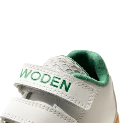 Kids Woden Billie - White/Basil
