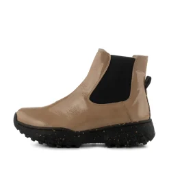 Women Woden Elena Patent - Coffee Cream