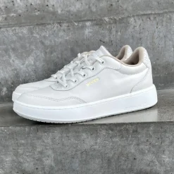 Women Woden Evelyn Leather - Blanc De Blanc