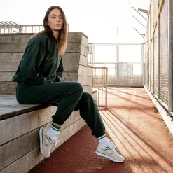 Women Woden Hailey Tech Mesh - White/Basil
