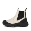 Women Woden Hega Patent Waterproof - Ivory