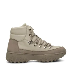 Women Woden Iris Track Leather - Whisper White/Silver Lining