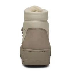 Women Woden Iris Track Leather - Whisper White/Silver Lining