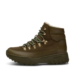 Women Woden Iris Track Leather Suede - Cypress/Dark Olive