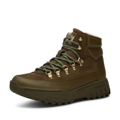 Women Woden Iris Track Leather Suede - Cypress/Dark Olive