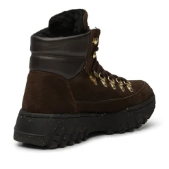 Women Woden Iris Track Suede - Chocolate