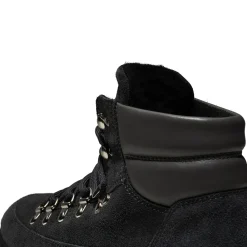 Women Woden Iris Track Suede - Dark Grey