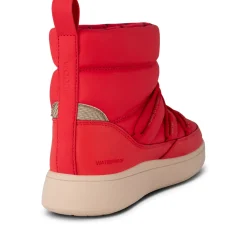 Women Woden Isa Lace Waterproof - Fire Red