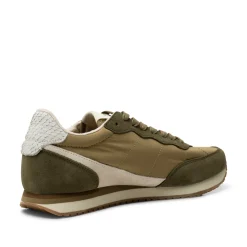 Woden Jansen Retro Sneaker Textile - Khaki