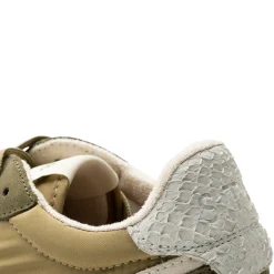 Woden Jansen Retro Sneaker Textile - Khaki