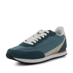 Woden Jansen Retro Sneaker Textile - Navy