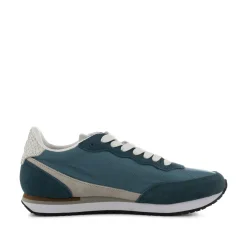 Woden Jansen Retro Sneaker Textile - Navy