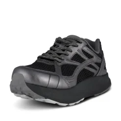 Women Woden JS_Freja Runner - Gunmetal/Black