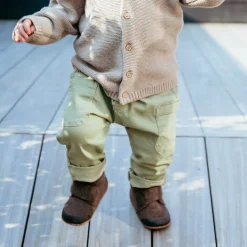 Kids Woden Kim Felt - Brown Melange