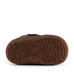 Kids Woden Kim Felt - Brown Melange