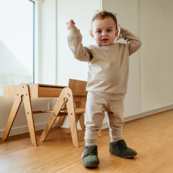 Kids Woden Kim Teddy - Dark Olive