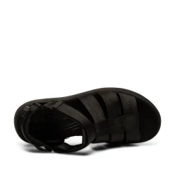 Women Woden Line Fisherman - Black