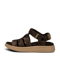 Women Woden Line Fisherman - Chocolate