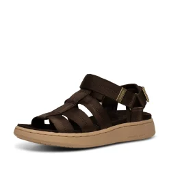Women Woden Line Fisherman - Chocolate