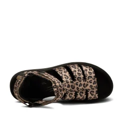 Women Woden Line Fisherman - Leopard