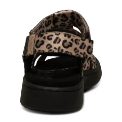 Women Woden Line Fisherman - Leopard