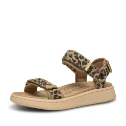 Women Woden Line Suede - Leopard