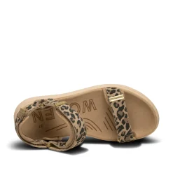 Women Woden Line Suede - Leopard