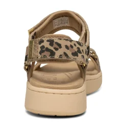 Women Woden Line Suede - Leopard
