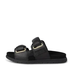 Women Woden Lisa Leather - Black