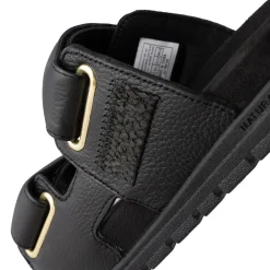 Women Woden Lisa Leather - Black