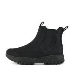 Women Woden Magda Rubber Track Boot - Black