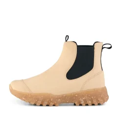 Women Woden Magda Rubber Track Boot - Beige
