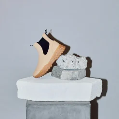 Women Woden Magda Rubber Track Boot - Beige