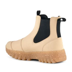 Women Woden Magda Rubber Track Boot - Beige