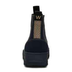 Women Woden Magda Track Waterproof - Dark Navy/Coffee Cream