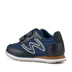 Kids Woden Manu Metallic - Navy