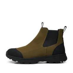 Woden Melvin Track Waterproof - Dark Olive/Black