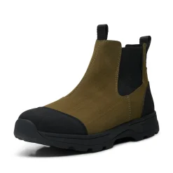 Woden Melvin Track Waterproof - Dark Olive/Black