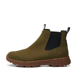 Woden Melvin Track Waterproof - Dark Olive/Gum