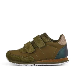 Kids Woden Nor Suede - Dark Olive