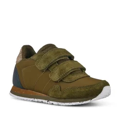 Kids Woden Nor Suede - Dark Olive