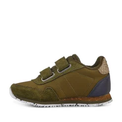 Kids Woden Nor Suede - Dark Olive