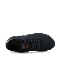 Women Woden Nora III Leather - Dark Navy