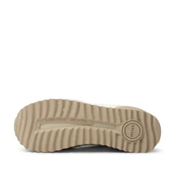 Women Woden Nora III Leather Plateau - Blanc De Blanc