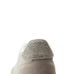 Women Woden Nora III Leather Plateau - Blanc De Blanc