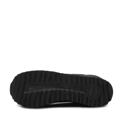 Women Woden Nora III Leather Plateau - Black