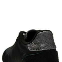 Women Woden Nora III Leather Plateau - Black