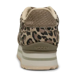 Women Woden Nora III Plateau Animal - Leopard