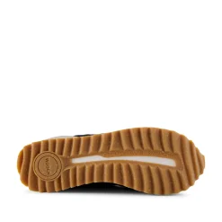 Women Woden Nora III Suede Plateau - Dark Navy